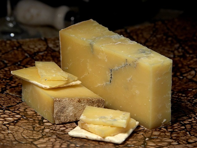 cheddar cheese block