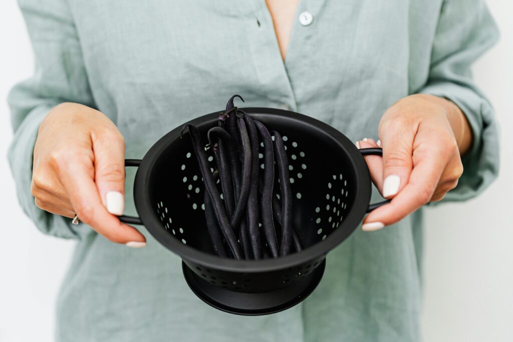 colander cheese making tool